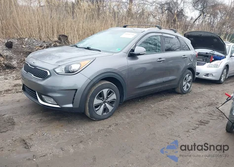 2017 Kia Niro Ex из США, поврежденный, VIN KNDCC3LC4H5044304
